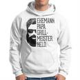 Husann Papa Grillmeister Held Griller Dad Grandpa Gray S Kapuzenpullover