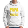 Ich Habe Zwei Titel Papa Und Abuelo Opa Spanien Raglan Kapuzenpullover