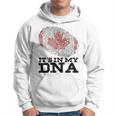 It's In My Dna Canadian Canada Flag Hockey Fan Hoodie