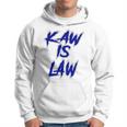 Kakaw Is Law Battlehawks St Louis Football Tailgate Hoodie