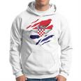 Kroatien Flagge Kroatisch Croatia Kinder Kroatien Hrvatska Kapuzenpullover