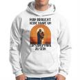 Man Braucht Keine Haare Um Ein Super Papa Zu Sein Sonnenunte Kapuzenpullover