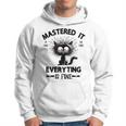 Masters Mastered It Graduate Master Degree Graduation Hoodie