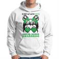 In May We Wear Green Mental Health Awareness Support Hoodie