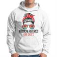 Messy Bun Medical Records Off Duty Sunglasses Beach Sunset Hoodie