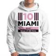 Miami 10 GOAT Herren Hoodie - Sportdesign für den Großartigsten