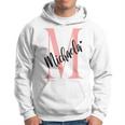 Michaela Nameorname Mit Monogramm Personalisiert Rosa Hoodie