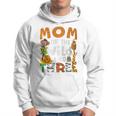 Mom Of The Wild And Three 3 Birthday Zoo Theme Safari Jungle Hoodie