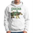 Papa Bär Camo Camo Papa Bär Passender Familienbär Raglan Kapuzenpullover