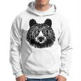 Papa Bear Face Sunglasses Papa Bear Lover Father's Day Hoodie