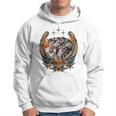 Pharaoh's Horses Vintage Traditional Tattoo Artist Flash Ink Hoodie