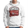 Powered By Bacon Morning Bread And Butter With Bacon Hoodie