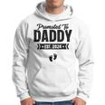 Promoted To Daddy Est 2024 Baby-Geschenke Für Neuen Papa Kapuzenpullover