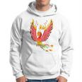 Rainbow Phoenix Fire Bird Hoodie