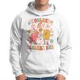Reading Book Lover School Librarian Hooray It's Library Day Hoodie