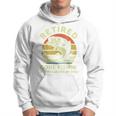 Retired Gone Fishing- Grandpa Retirement Bass Dad Hoodie