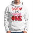 Sister Of The Sweet One Strawberry Birthday Family Party Hoodie