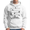 The Sound Of Silence Music And Cat Lover Hoodie