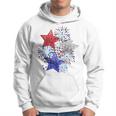 Sparkly 4Th Of July Fireworks Stars Cute 4Th Of July Hoodie