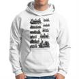 Steam Engine Train Vintage Steam Train Locomotiv Hoodie