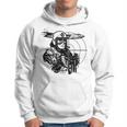 Usa World War 2 Bomber Ww2 Vintage Wwii Military Pilot Hoodie