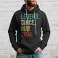 10 Years Old Legend Since May 2014 10Th Birthday Hoodie Gifts for Him