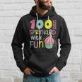 100 Days Sprinkled With Fun Cupcake 100Th Day Of School Girl Hoodie Gifts for Him