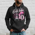 10Th B-Day Paris Eiffel Tower Birthday 10 Year Old Hoodie Gifts for Him