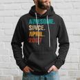 17 Year Old Vintage Awesome Since April 2007 17Th Birthday Hoodie Gifts for Him