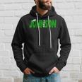 2024 Last Name Team Johnson Family Graduation Green Hoodie Gifts for Him