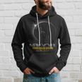 2024 Solar Eclipse Ny New York Usa Totality Hoodie Gifts for Him