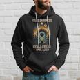 2024 Total Solar Eclipse Hello Darkness My Old Ffriend Hoodie Gifts for Him