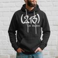 213 Area Code Los Angeles California Hoodie Gifts for Him