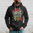 44 Years Old Legend Since March 1980 44Th Birthday Men Hoodie Gifts for Him