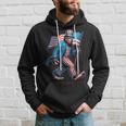 4Th Of July Bigfoot Sasquatch Patriotic American Flag Hoodie Gifts for Him
