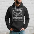 5 Years Of Sobriety Recovery Clean And Sober Since 2016 Hoodie Gifts for Him