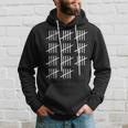 55 Years Old Tally Marks 55Th Birthday Hoodie Gifts for Him