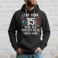 60 Years Old Birthday Leap Year 15 Year Old 60Th Bday Hoodie Gifts for Him