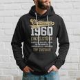 63 Jahre Oldtimer 1960 Vintage 63Rd Birthday Black Hoodie Geschenke für Ihn