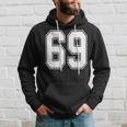 69 Number 69 Sports Jersey My Favorite Player 69 Hoodie Gifts for Him