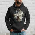 Acoustic Guitar Tree By The Lake Guitarist Hoodie Gifts for Him