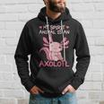 Ajolote Animal Lindo Anfibio Exótico Salamandra Axolotl Sudadera Regalos para él