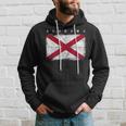 Alabama Vintage Distressed Home State Flag Hoodie Gifts for Him