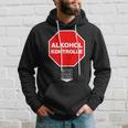 Alkoholkontroll Bitte Hier Blasen Alcohol Control Fun Hoodie Geschenke für Ihn