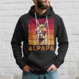 Alpapa Alpaka Fan Lama Fan Liebhaberatertag Tiere Papa Kapuzenpullover Geschenke für Ihn