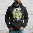 I Always Carry A Little Pot With Me St Patricks Day Hoodie Gifts for Him