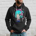 Anime Y Música Chica Para Adolescente Chibi Gráfico Anime Chica Sudadera Regalos para él