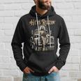 Antique Truck He Is Rizzin Jesus On Old Truck Hoodie Gifts for Him