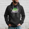 Asexual Aromantic Space Planet Vintage Hoodie Gifts for Him