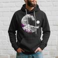 Asexual Pride Lgbtq Ace Flag Japanese Great Wave Hoodie Gifts for Him